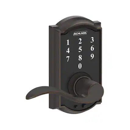 SCHLAGE, 1 2 3 4 5 6 7 8 9 0