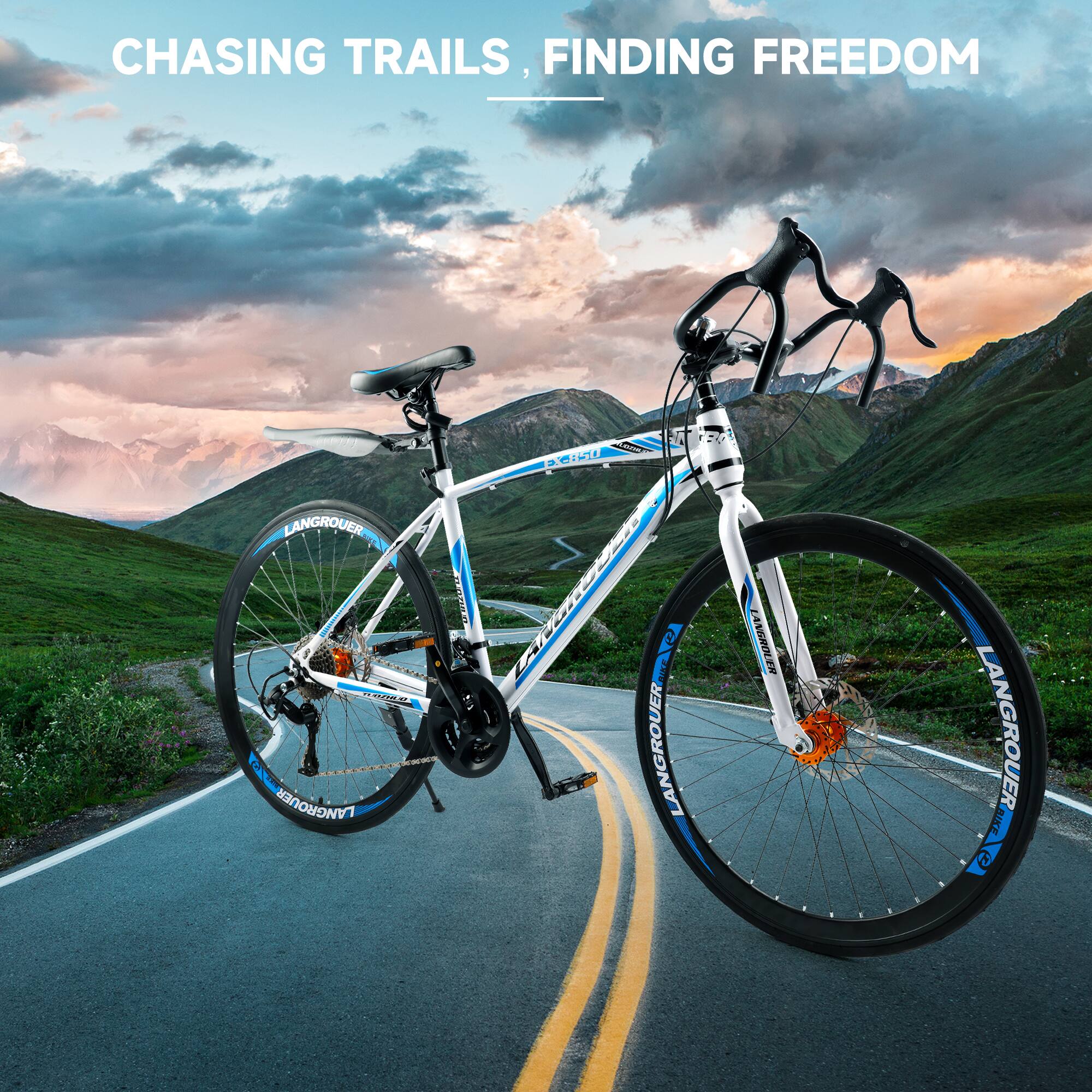 CHASING TRAILS, FINDING FREEDOM