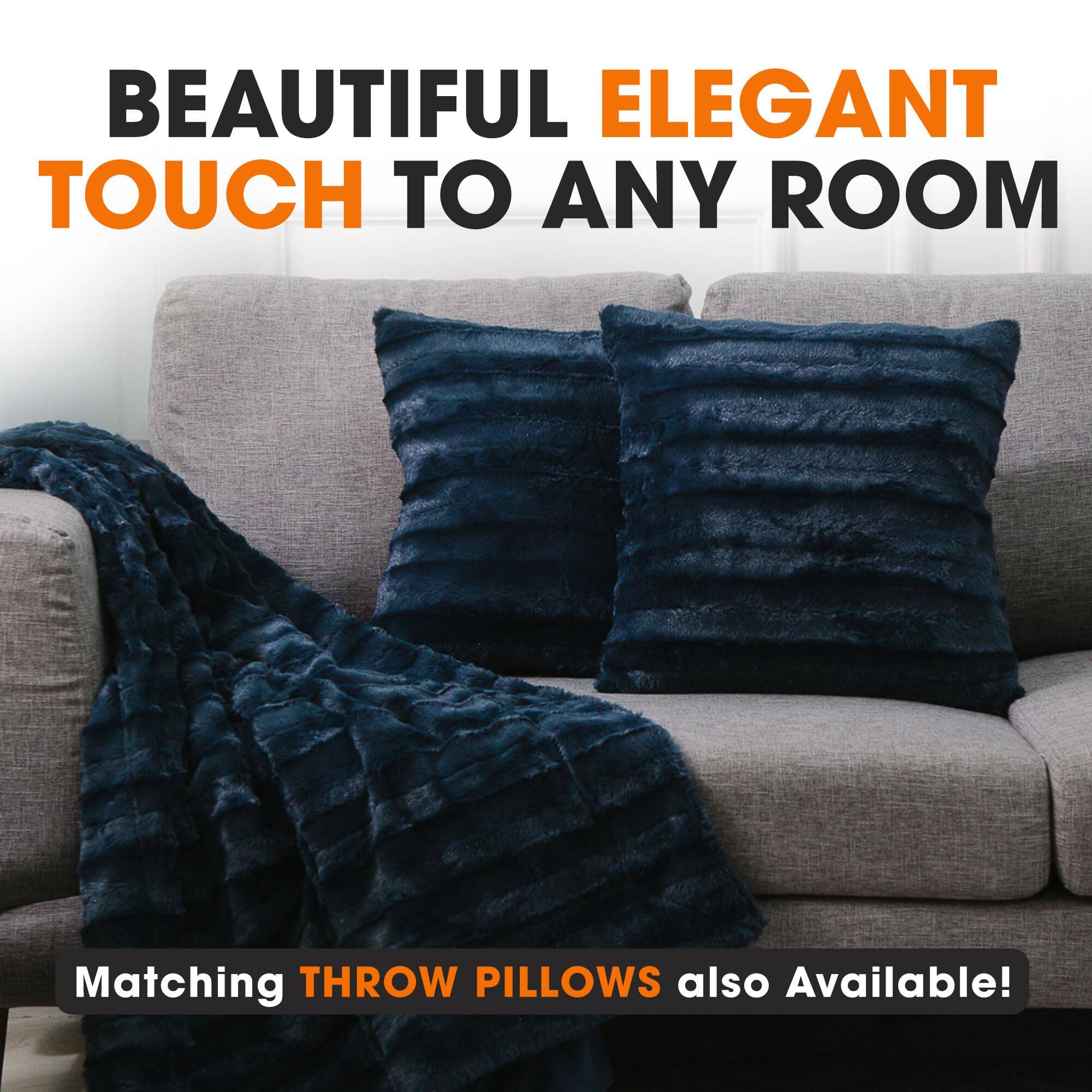 BEAUTIFUL ELEGANT TOUCH TO ANY ROOM  
Matching THROW PILLOWS also Available!