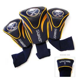 Team Golf - Buffalo Sabres 3-Pack Contour Headcover Set - Multicolor