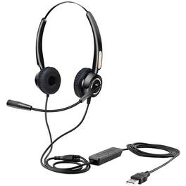 Urban Factory - Movee: USB Conference Micro-Headset With Remote Control - Stereo - USB 3.0 Type A - Wired - 150 Ohm - 100 - Unknown