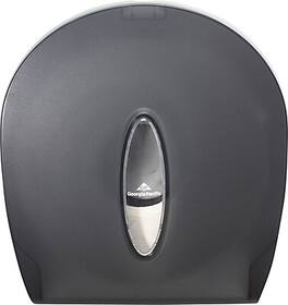 Georgia-Pacific - Georgia Pacific Jumbo Jr. Toilet Paper Dispenser by GP PRO - Translucent Smoke