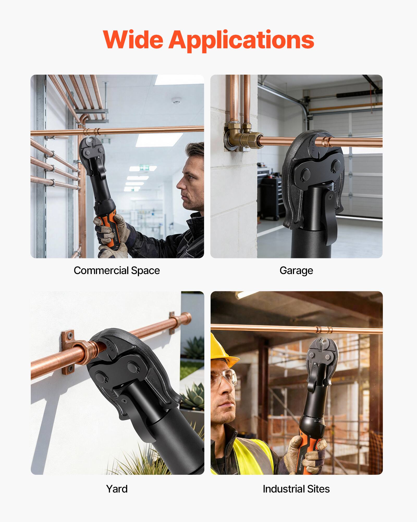 Wide Applications

- Commercial Space
- Garage
- Yard
- Industrial Sites