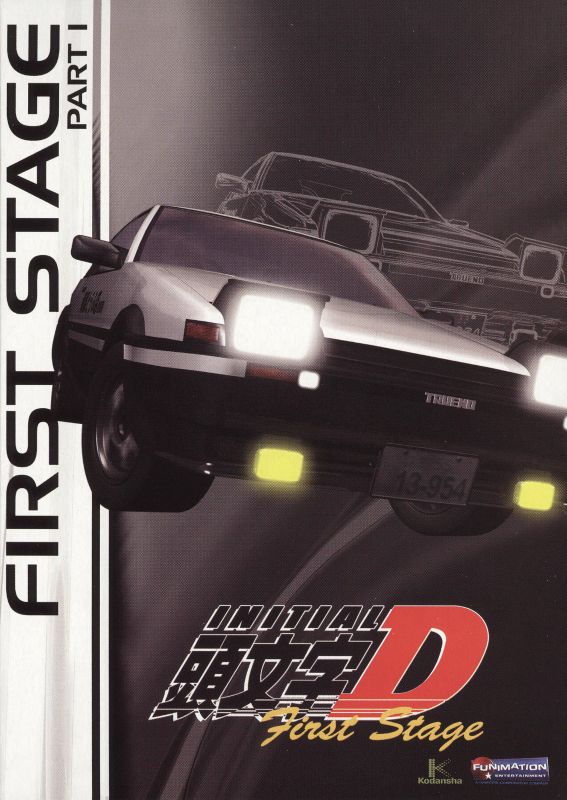 Initial D: First Stage, Part 1 [2 Discs] [DVD]