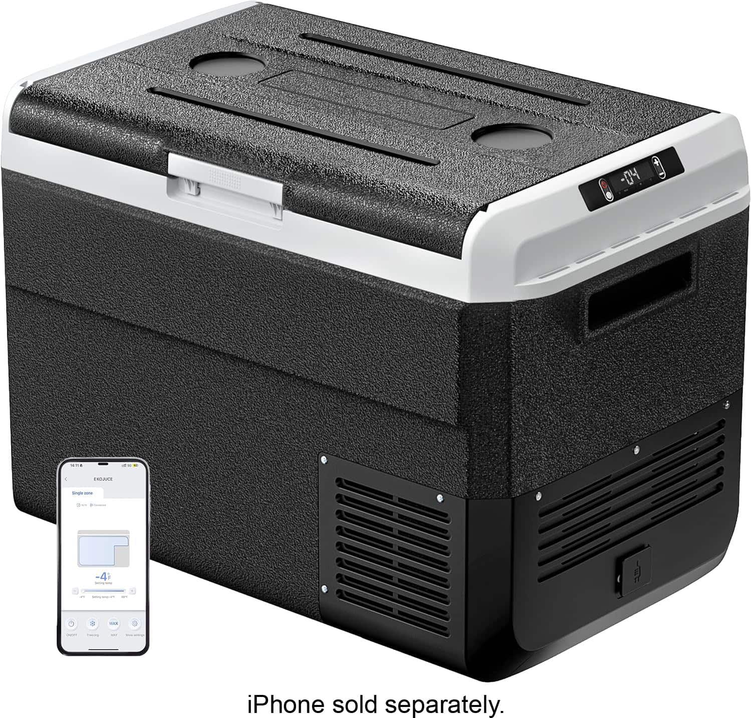 Euhomy - 53 QT Portable Car refrigerator - Black price history on PriceWatchPro