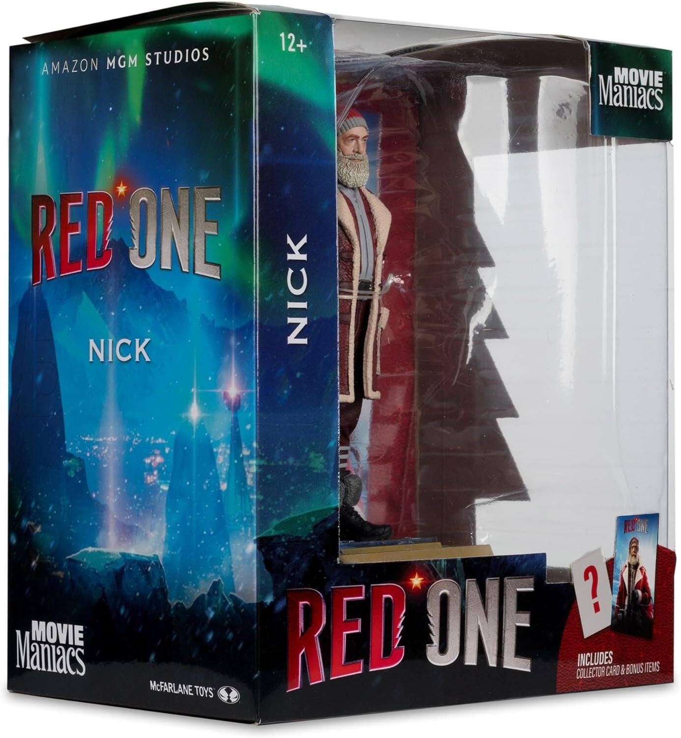 AMAZON MGM STUDIOS  
12+  
RED ONE  
NICK  
NICK  
MOVIE Maniacs  
McFARLANE TOYS  
REDCONE  
INCLUDES COLLECTOR CARD & BONUS ITEMS
