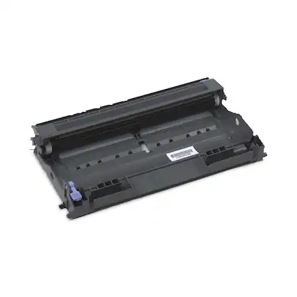 Front. Brother - DR350 12,000 Page-Yield Drum Unit - Black - Black.