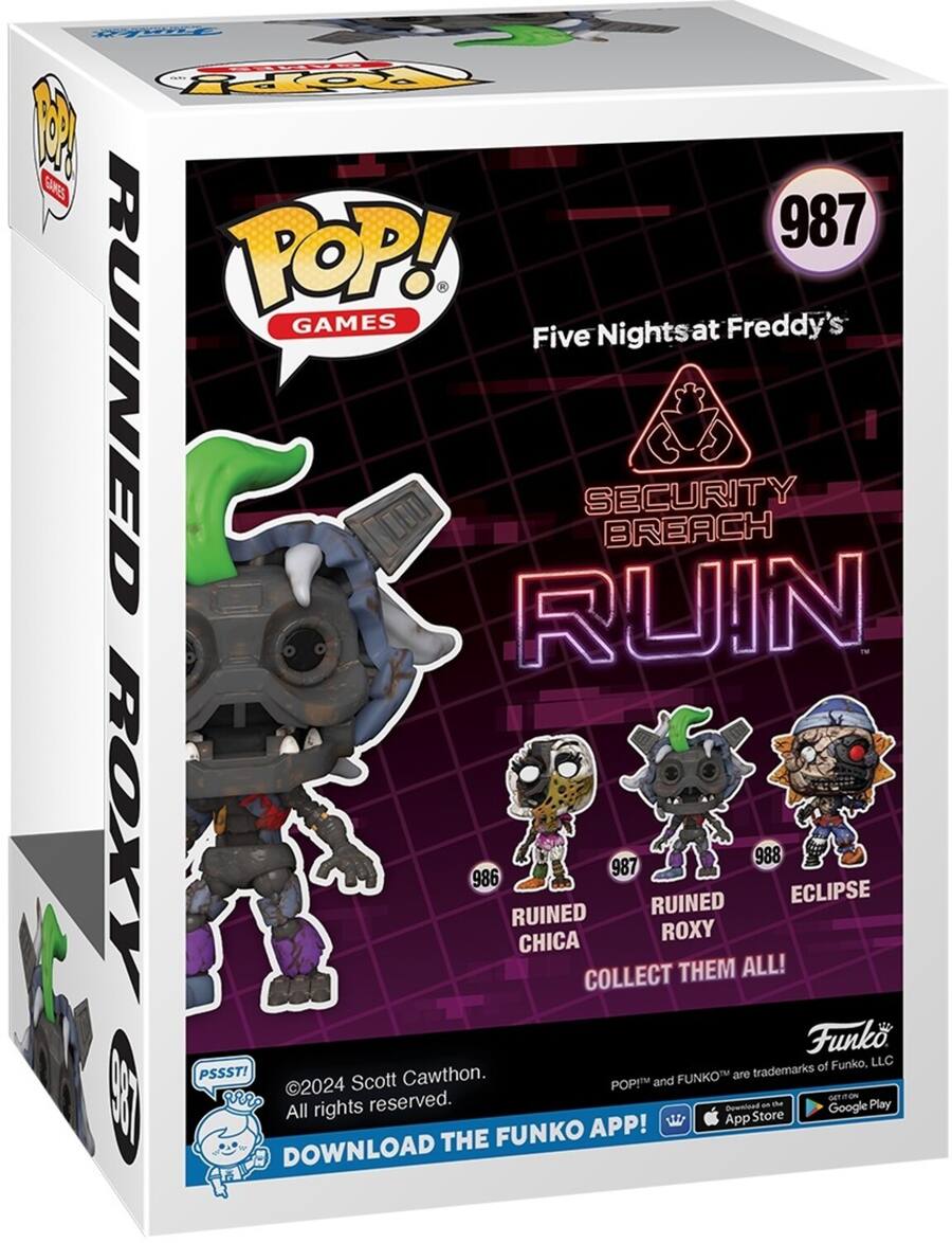 Funko POP! Games: Five Nights at Freddy's RUIN Roxy (FNAF) COLLECTIBLES ...