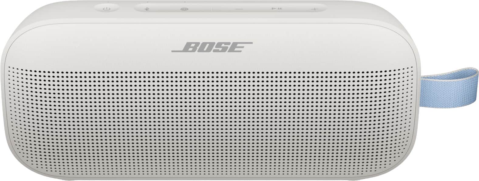 Bose - SoundLink Flex (2nd Gen) Portable Bluetooth Speaker with Waterproof/Dustproof Design - Fog Gray - Front_Zoom