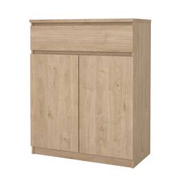 Tvilum - Scottsdale 1 Drawer, 2 Door Sideboard, Jackson Hickory - Brown