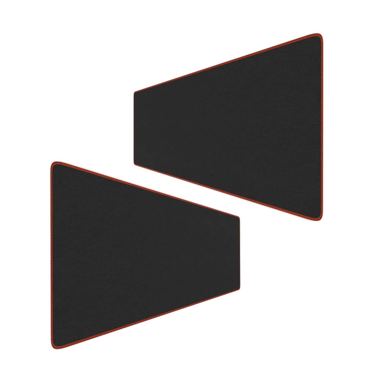 Kratos Power - Non-Slip Rubber Base Extended Mouse Pad (2-Pack) - Black