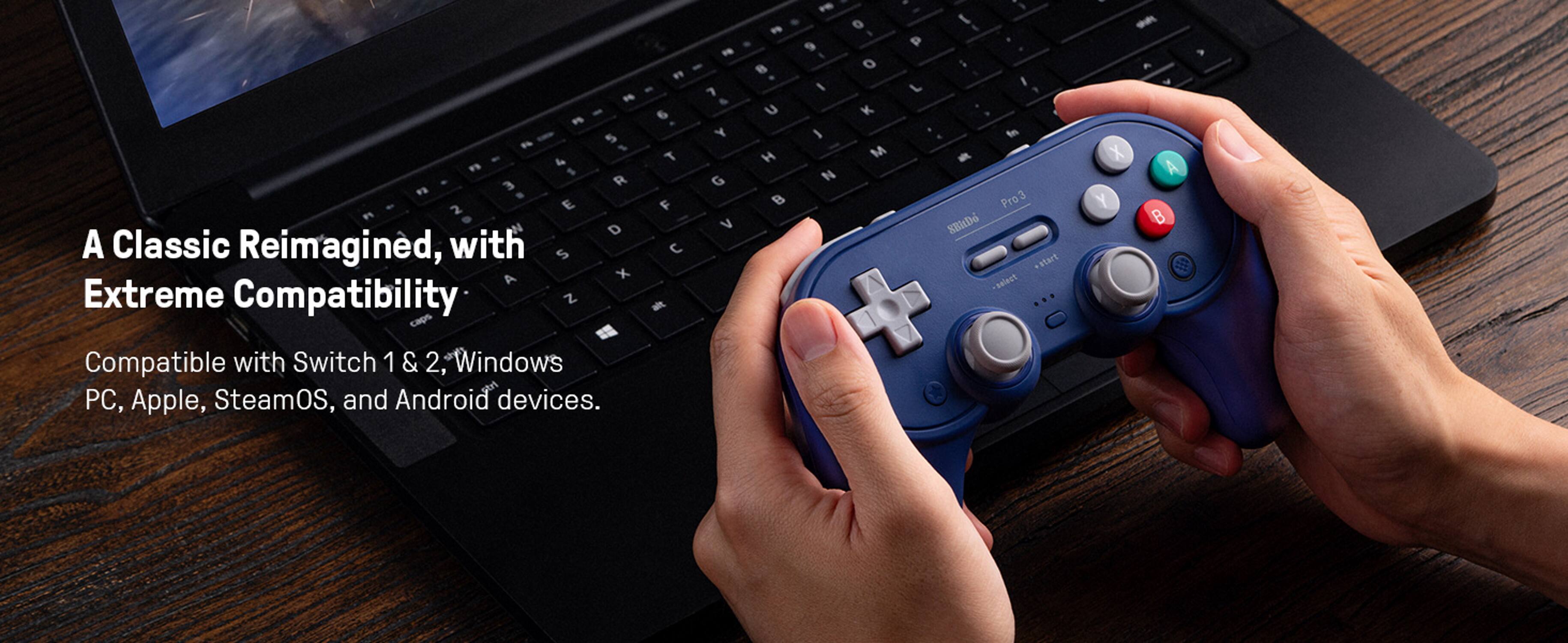 A Classic Reimagined, with Extreme Compatibility

Compatible with Switch 1 & 2, Windows PC, Apple, SteamOS, and Android devices.