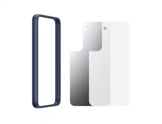 Front. Samsung - Samsung Galaxy S22 Frame Cover I Color: Navy - Navy.
