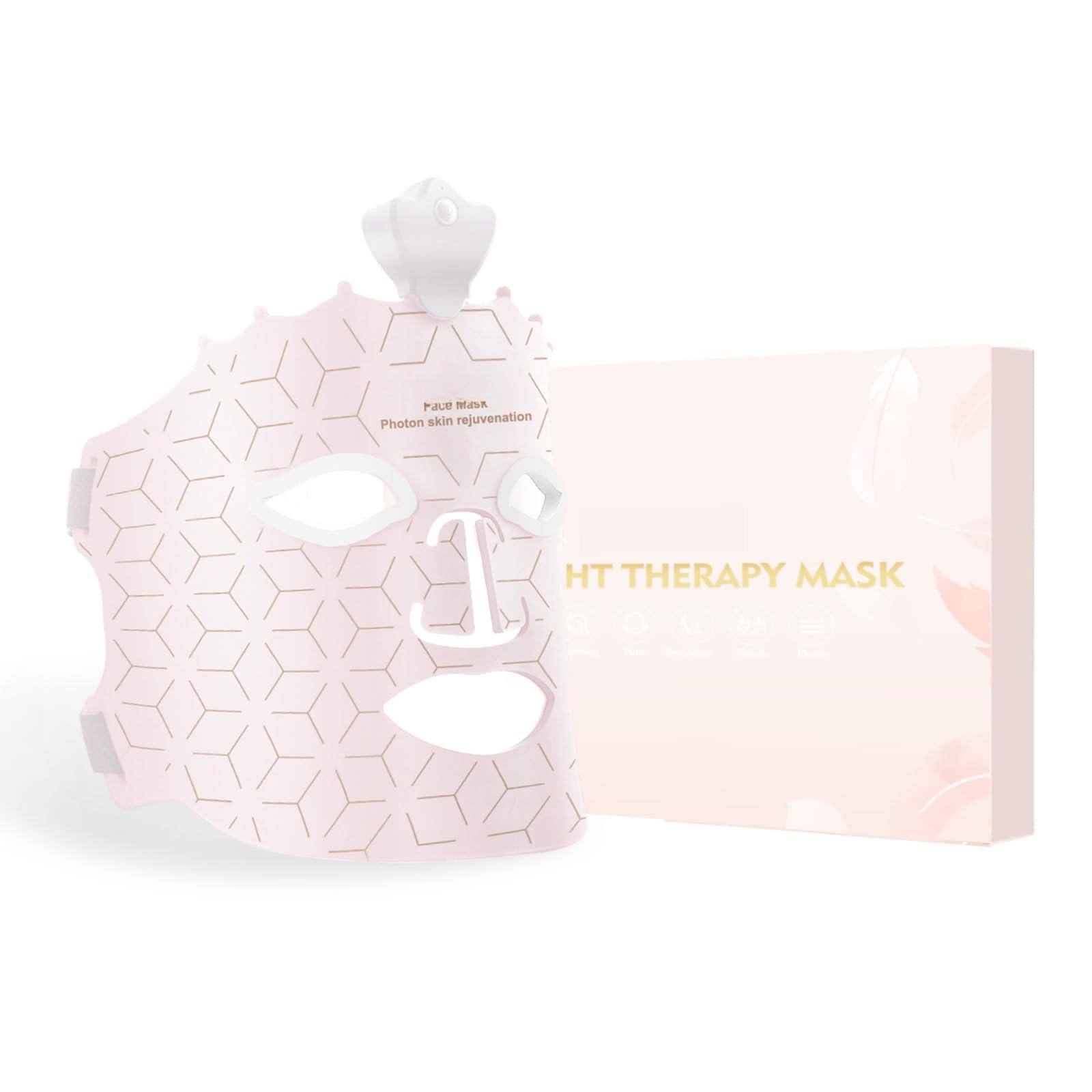 The Best Inks - Red Light Mask For Face 7 Colors Led At Home Black - Pink