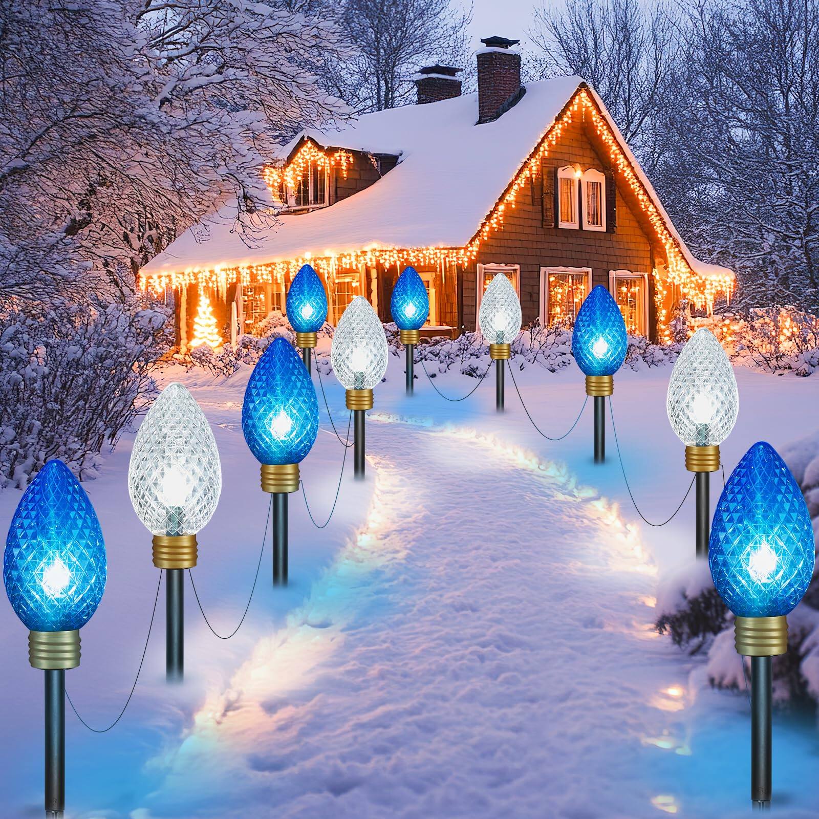 Super Jumbo Blue & Pure White 2 Pack