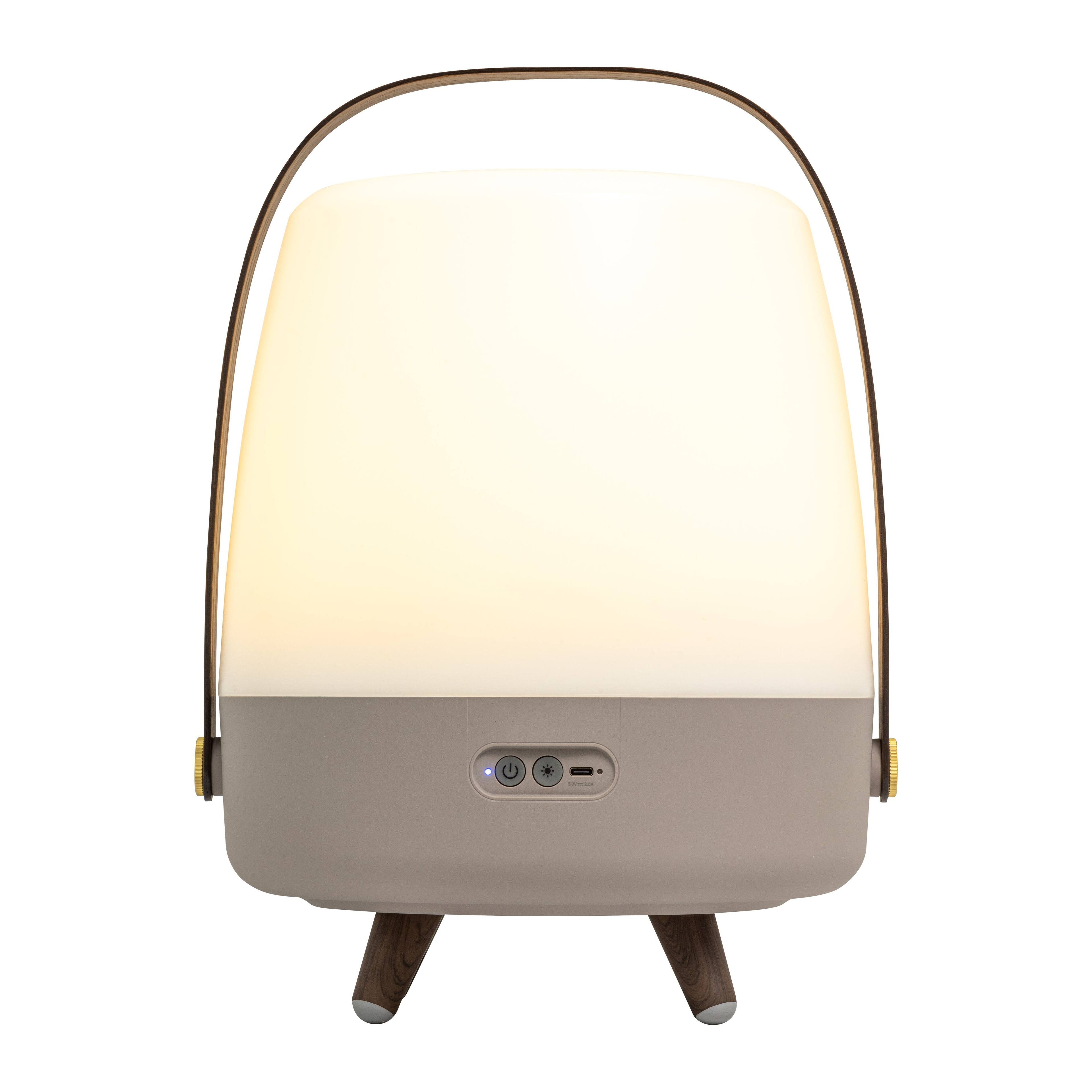 Alt View 7. Kooduu - Lite Up Play- Earth Lamp, Cordless rechargeable indoor/outdoor speaker Lamp, Sound by JBL.