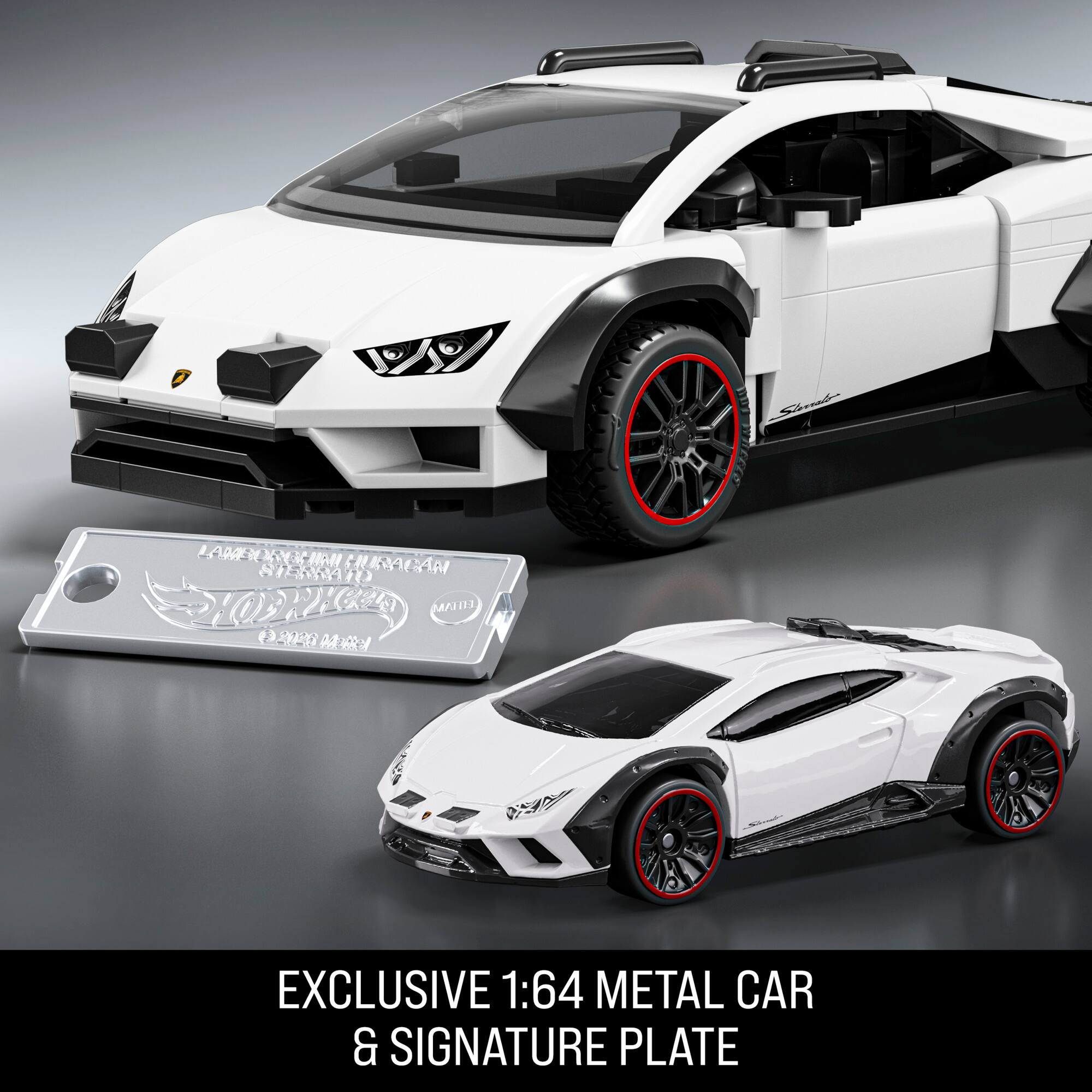 I Sirrabion HSO HUSACAM SIEROATO 202 HIIAM PSG M  
EXCLUSIVE 1:64 METAL CAR & SIGNATURE PLATE