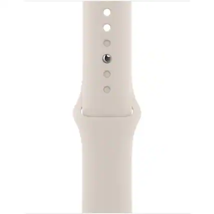 Front. Apple - Apple Watch Band FIT Apple 41MM 2 Pack (S/M M/L) Starlight - (3J599AM/A) - Starlight.