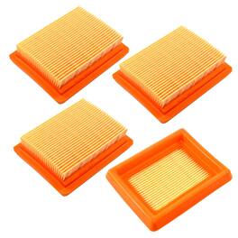 HQRP - 4-Pack Air Filter Replacement Replaces 4134 141 0300 - Compatible with Stihl FS120 FS200 FS250