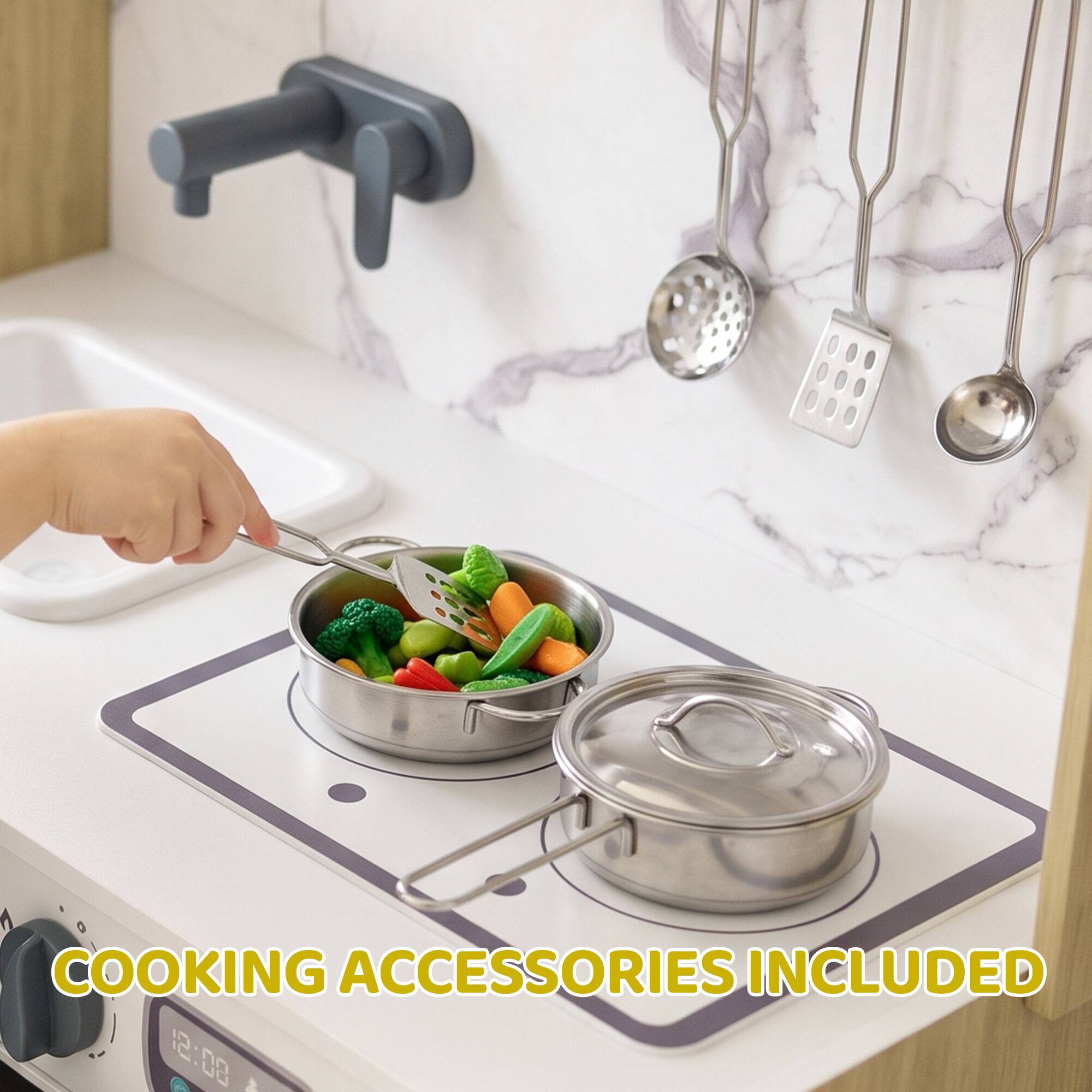 COOKING ACCESSORIES INCLUDED