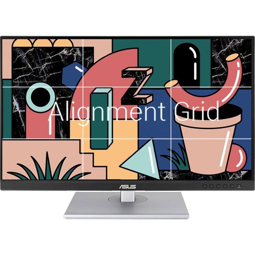 Alt View 30. ASUS - ProArt 27 LCD Monitor (DisplayPort USB, HDMI) - Silver, Black.