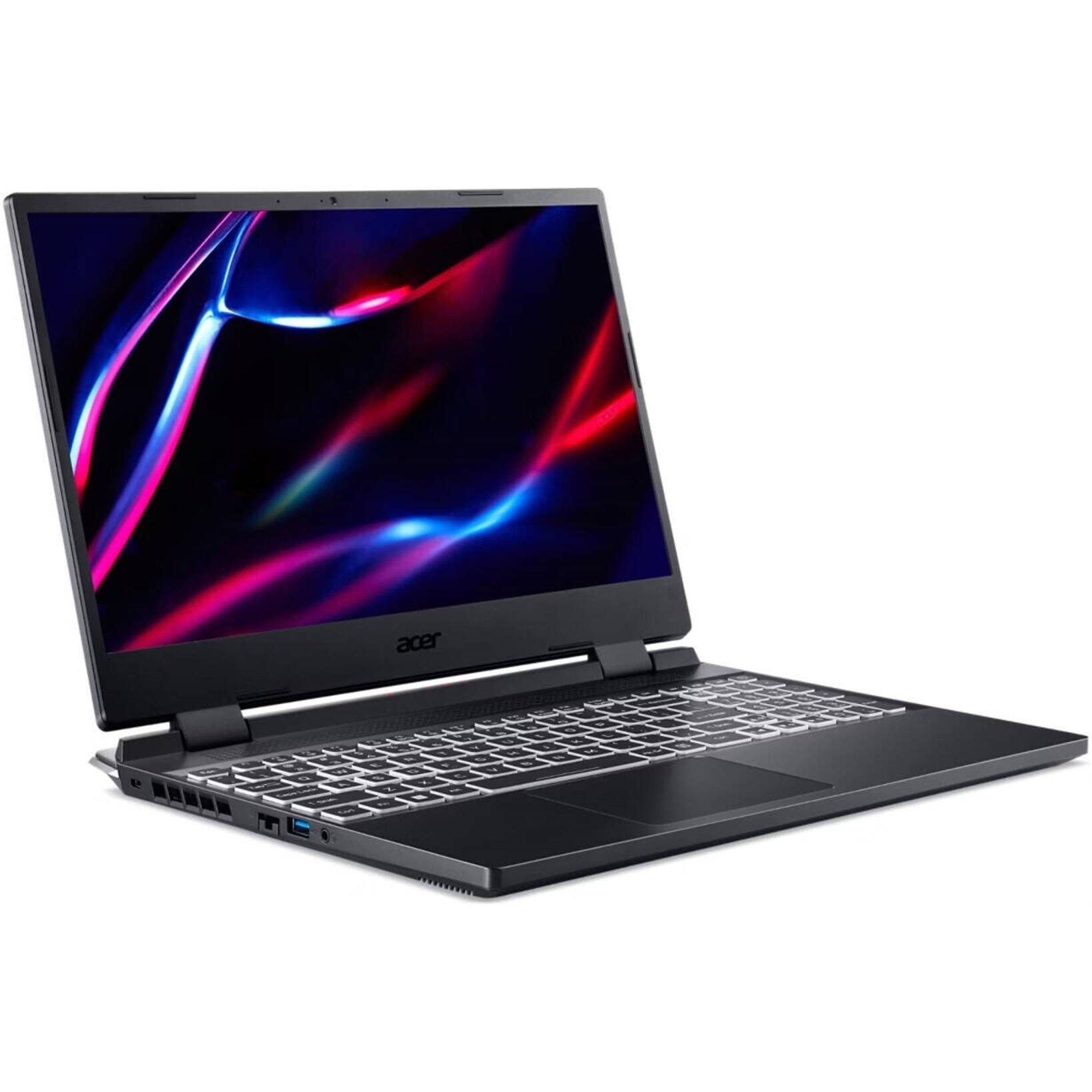 Angle. Acer - Nitro 5 AN515-58 15.6" 16GB 512GB SSD Core™ i5-12450H 2GHz WIN11H,  - Black.