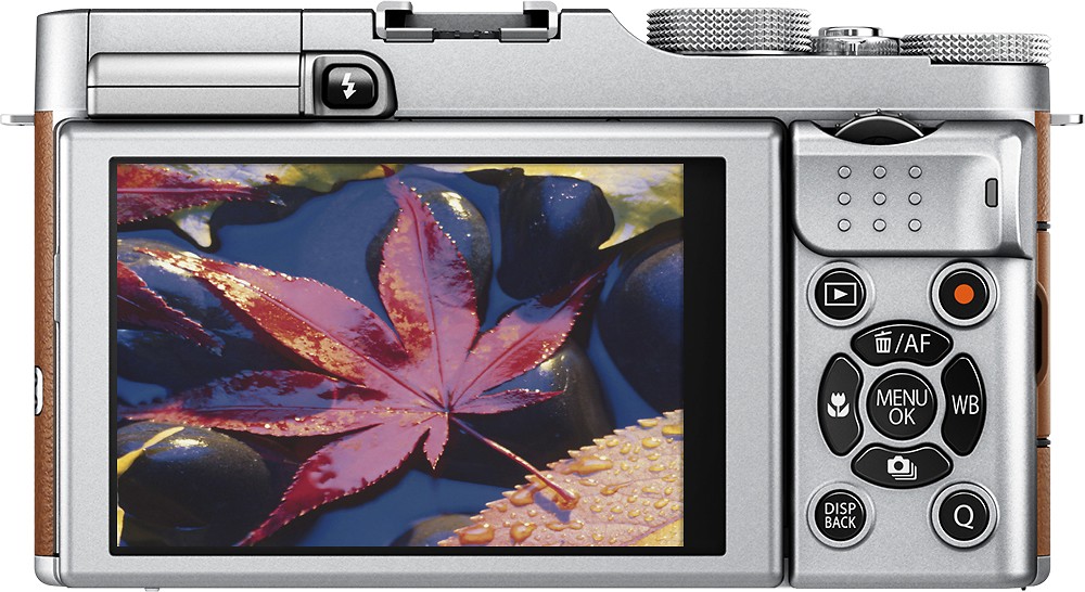 Best Buy: Fujifilm X-M1 Mirrorless Camera with 16-50mm Lens Brown 