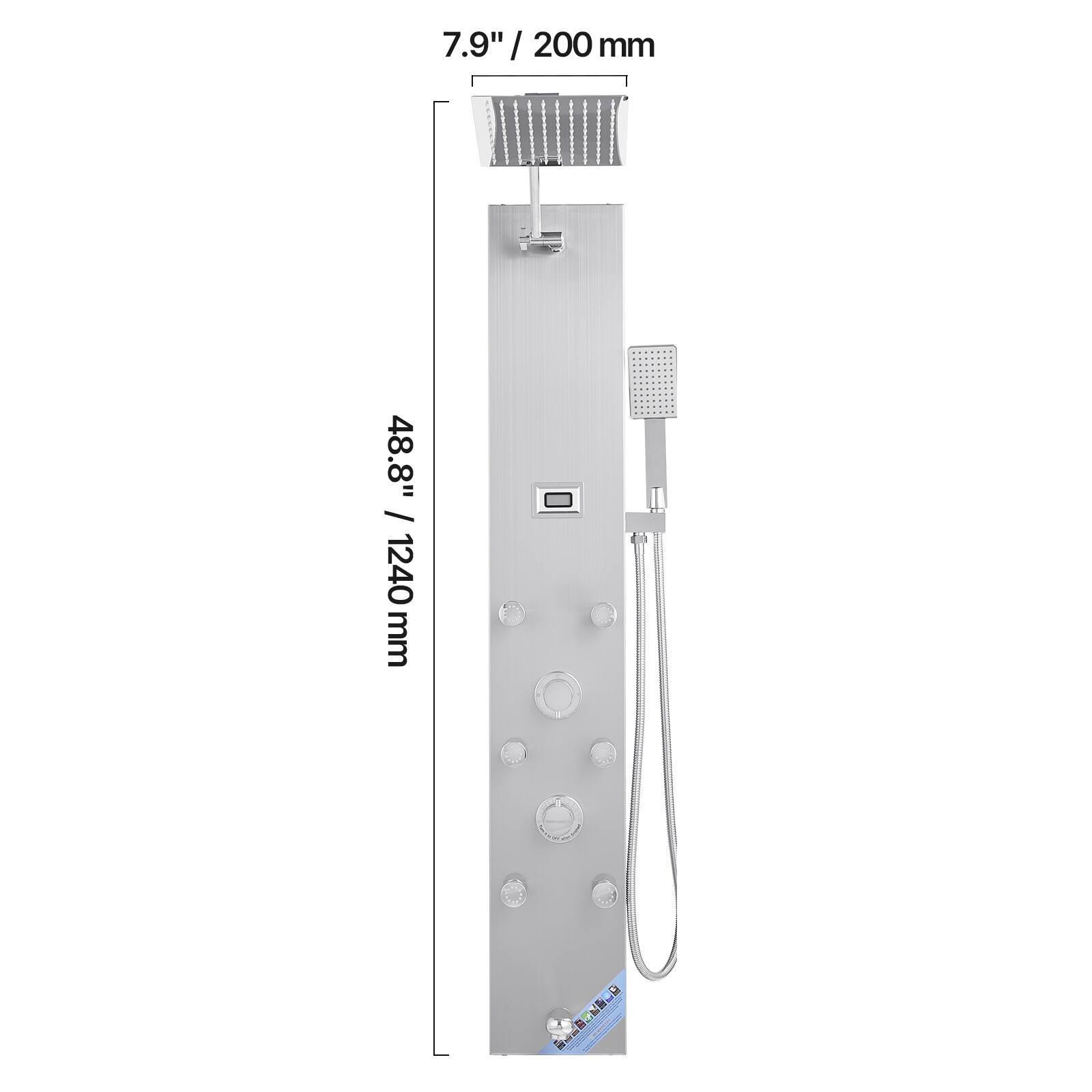 7.9" / 200 mm

48.8" / 1240 mm