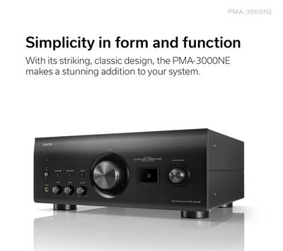 送料無料 美品 DENON INTEGRATED AMPLIFIER Denon PMA 3000NE 160W 2.0 Ch. Integrated Amplifier Silver
