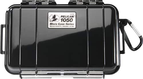 Angle. Pelican - 1050 Micro Case for Most Small Electronics - Black.