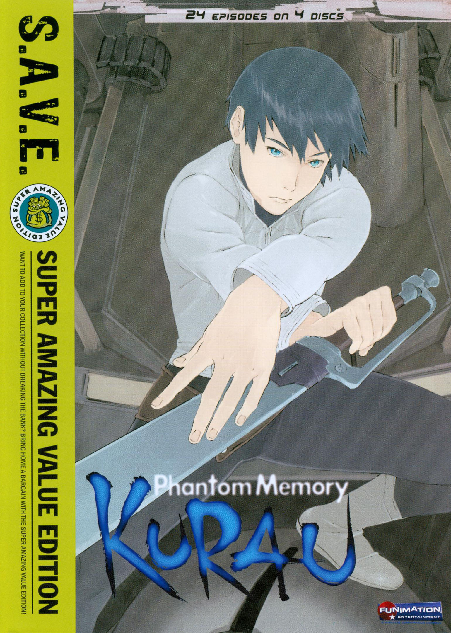 Kurau Phantom Memory: The Complete Series [4 Discs] [S.A.V.E.] [DVD] - Best  Buy