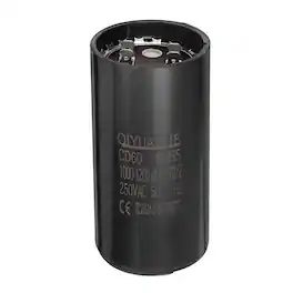 Unique Bargains - CD60 Motor Run Capacitor, 1000-1200uF MFD AC250V, 50-60Hz, for Electric Motor, 53x110mm - Black