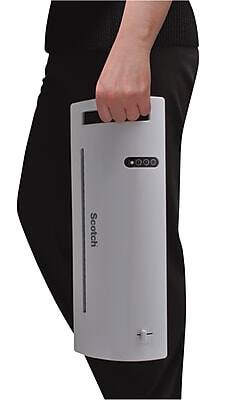 Alt View 5. Scotch - Thermal Laminator with 20 Letter Size Pouches Value Pack, 9" Width - White.