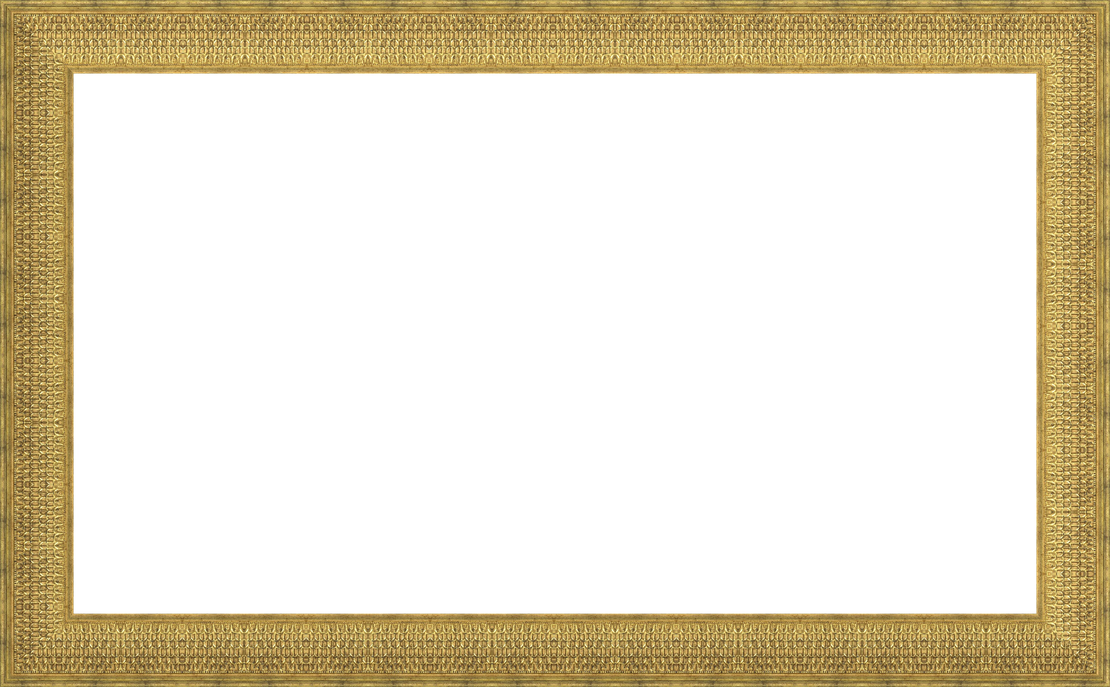 Alt View 15. Deco TV Frames - Premiere Bezel for Samsung the Frame TV - 55" - Gatsby Gold.