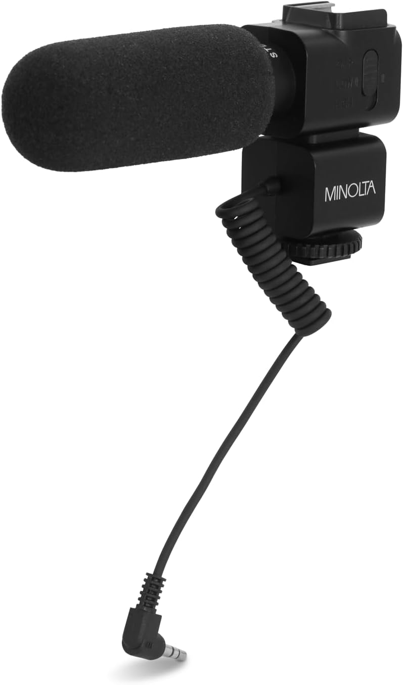 Alt View 1. Minolta - Minolta MN4KPRO 4K60FPS Ultra HD / 64 MP Autofocus Pro Camcorder w/WiFi - Bundle - Black.