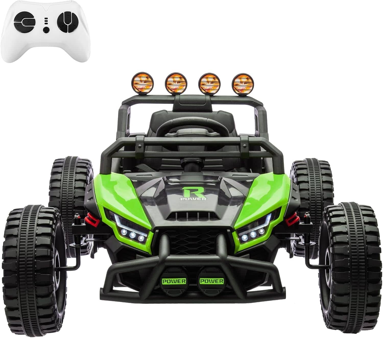 Acekool - 24V Electric Kids Ride On Car - Green