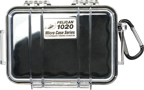  Pelican - 1020 Micro Case for Most Small Electronics - Black