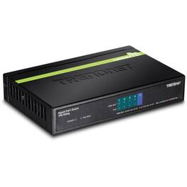 Trendnet - 5-Port Gigabit PoE+ Switch, 31 W PoE Budget, 10 Gbps Switching Capacity, Data & Power Through Ethernet To PoE - Unknown