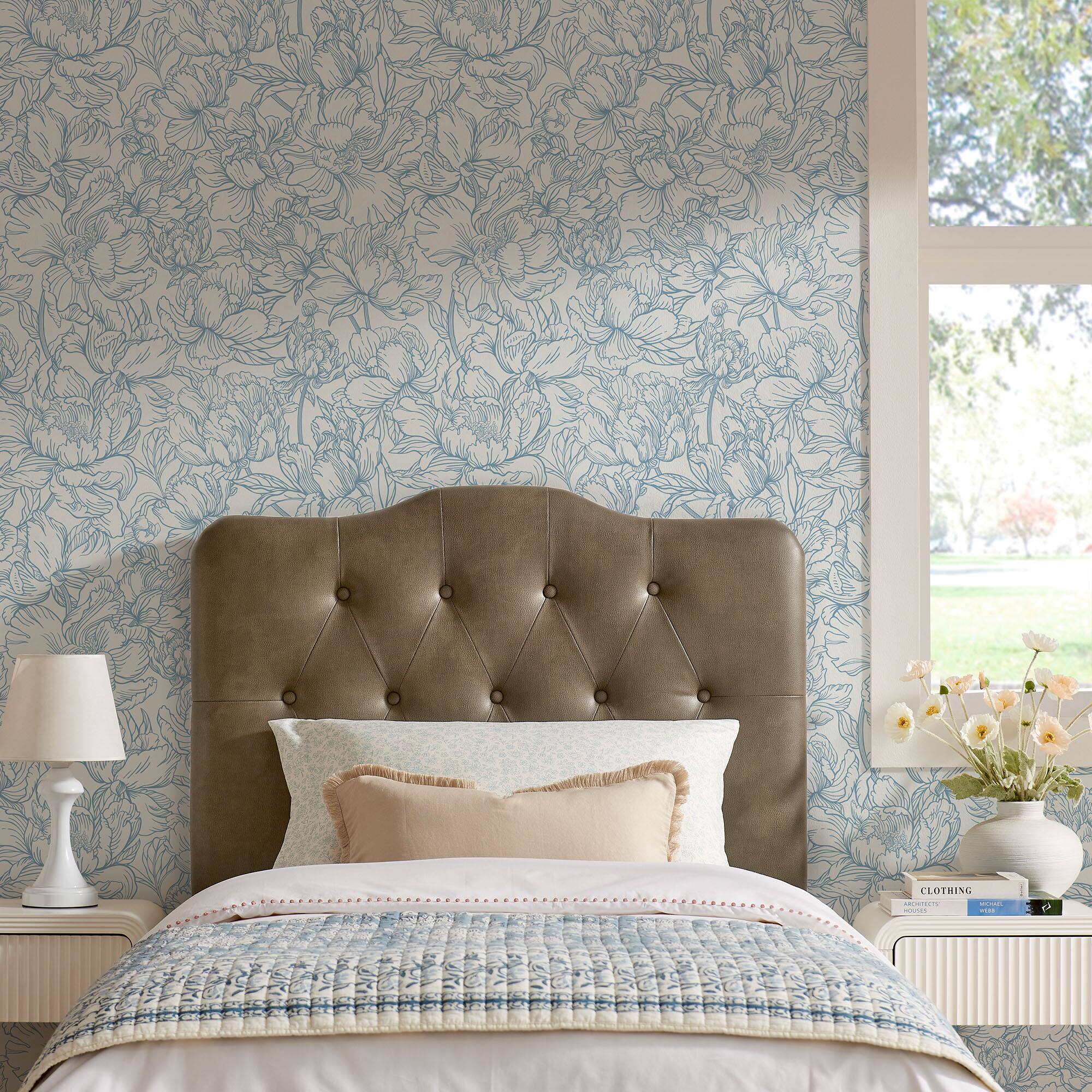 Annabel Faux Leather Queen Headboard by Modway - Mushroom price history on PriceWatchPro