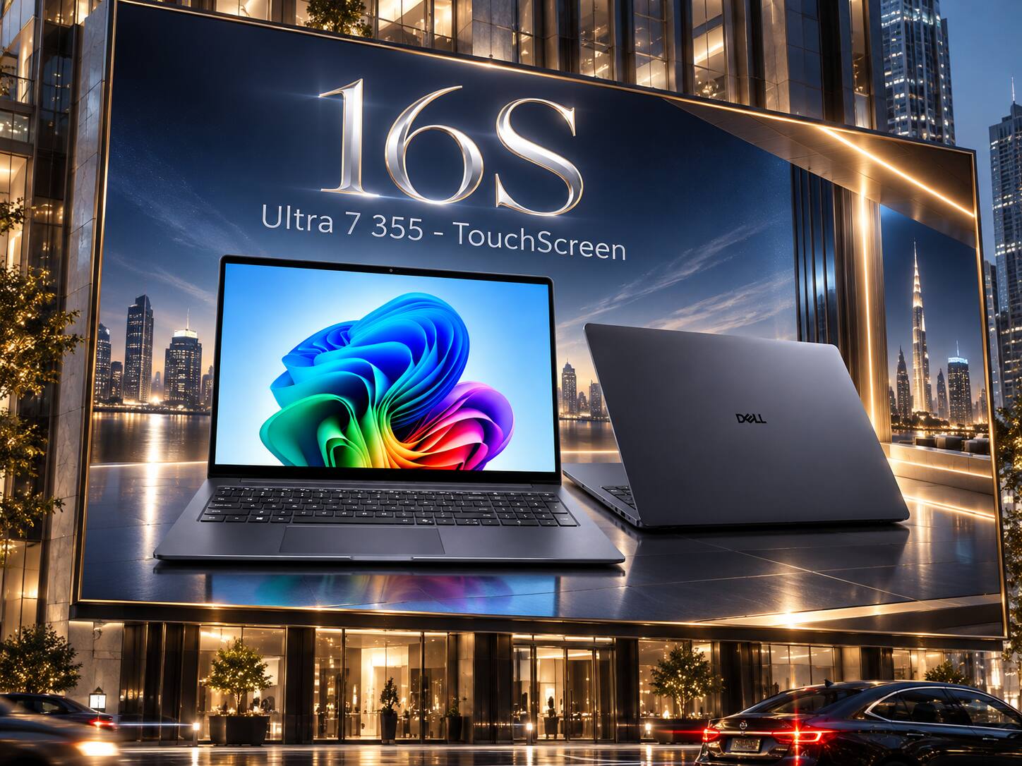 Dell 16S Laptop 16.0 WUXGA Display (Ultra 7 355, 16GB, 512GB SSD, Win ...