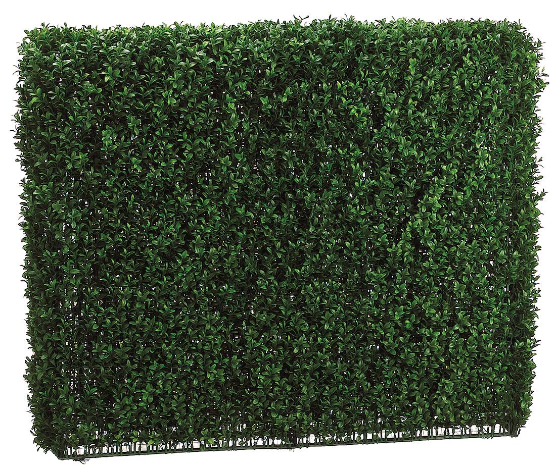 Front. Allstate Floral - 33 Inch Tall Boxwood Hedge Two Tone Green - Green.