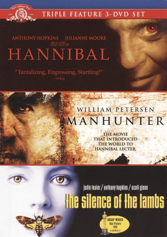  Hannibal/Manhunter/The Silence of the Lambs [3 Discs] [DVD]