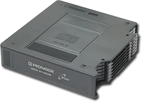 Angle Standard. Pioneer - 6-Disc CD Magazine Cartridge.