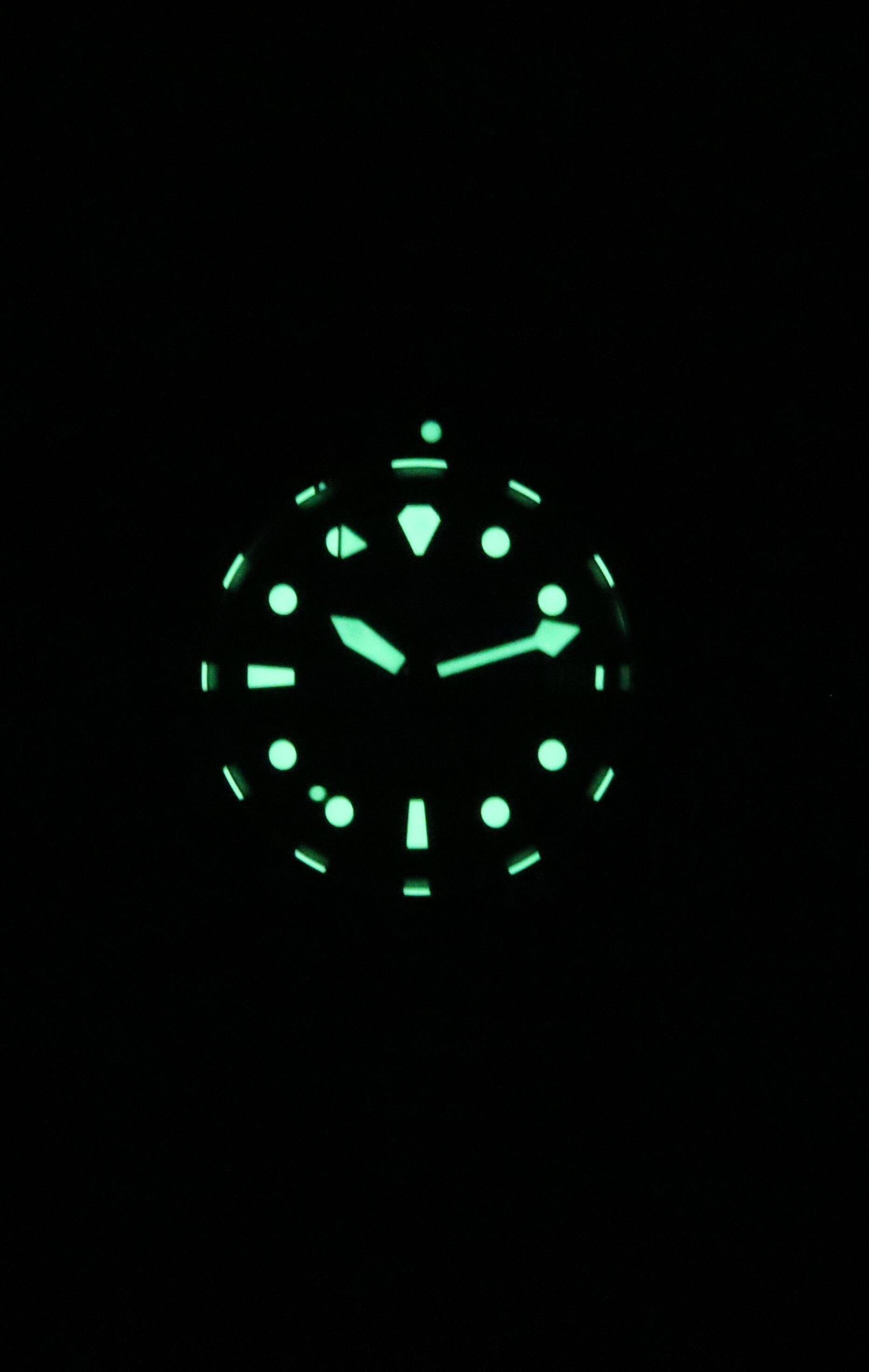 Left. RATIO - FreeDiver GMT Series Sapphire Stainless Steel Blue Dial Automatic RTF053 200M Men's Watch - Blue.