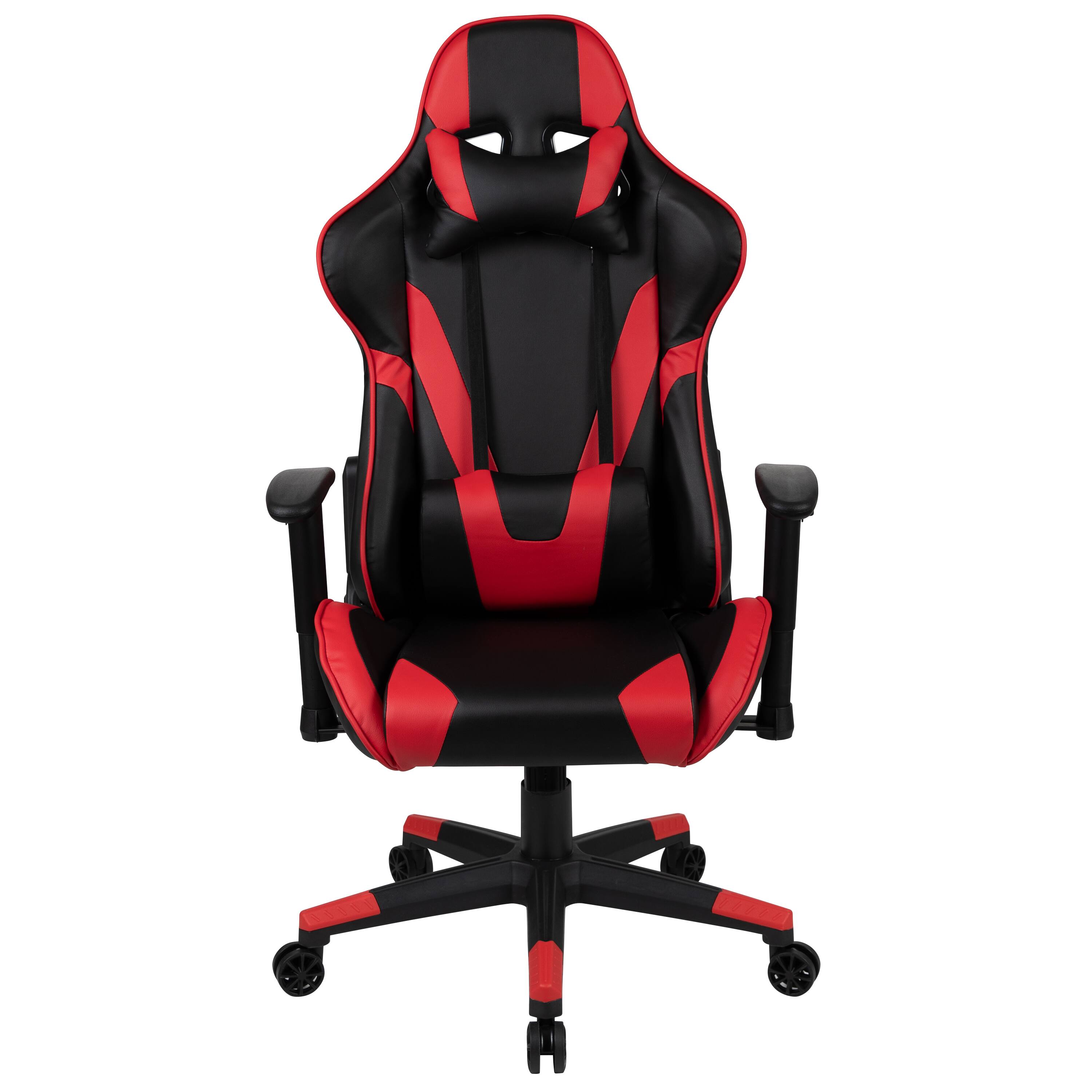 Alt View 7. Emma + Oliver - Z200 Gaming Chair Racing Office Ergonomic Computer PC Chair with Reclining Back - Red.