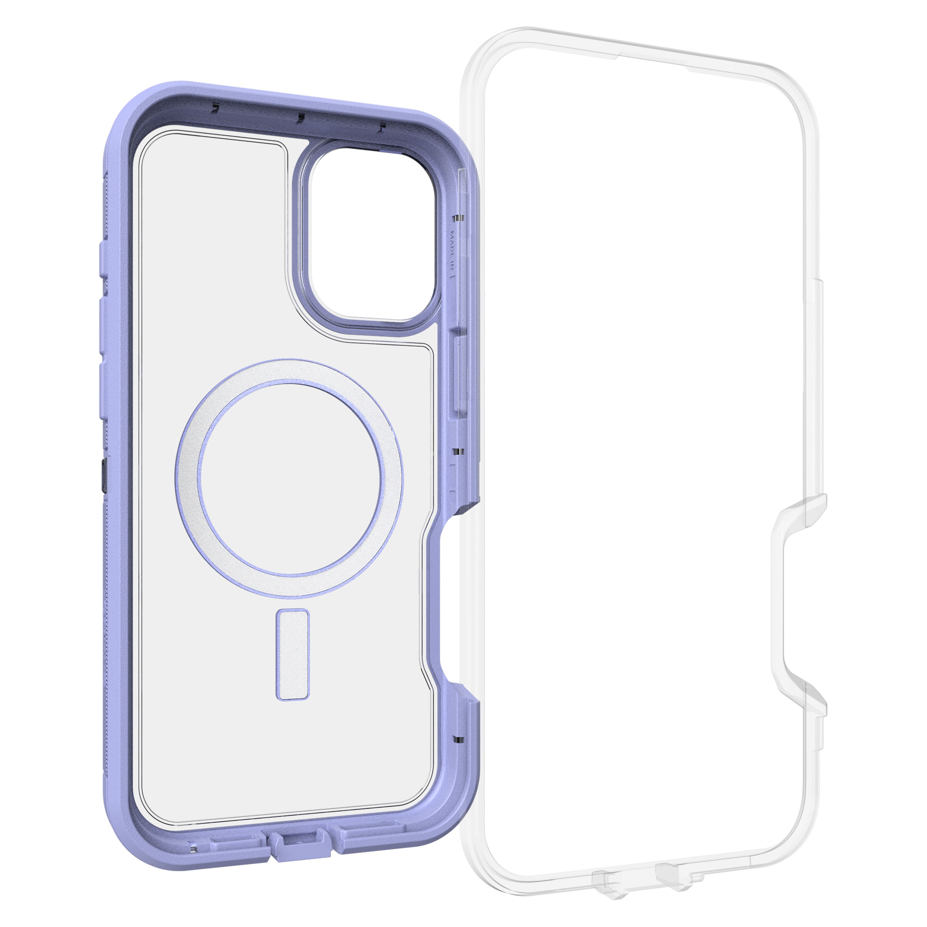 Alt View 1. OtterBox - Defender Series Pro XT Hard Shell for MagSafe for Apple iPhone 16 Plus - Lavender Haze.