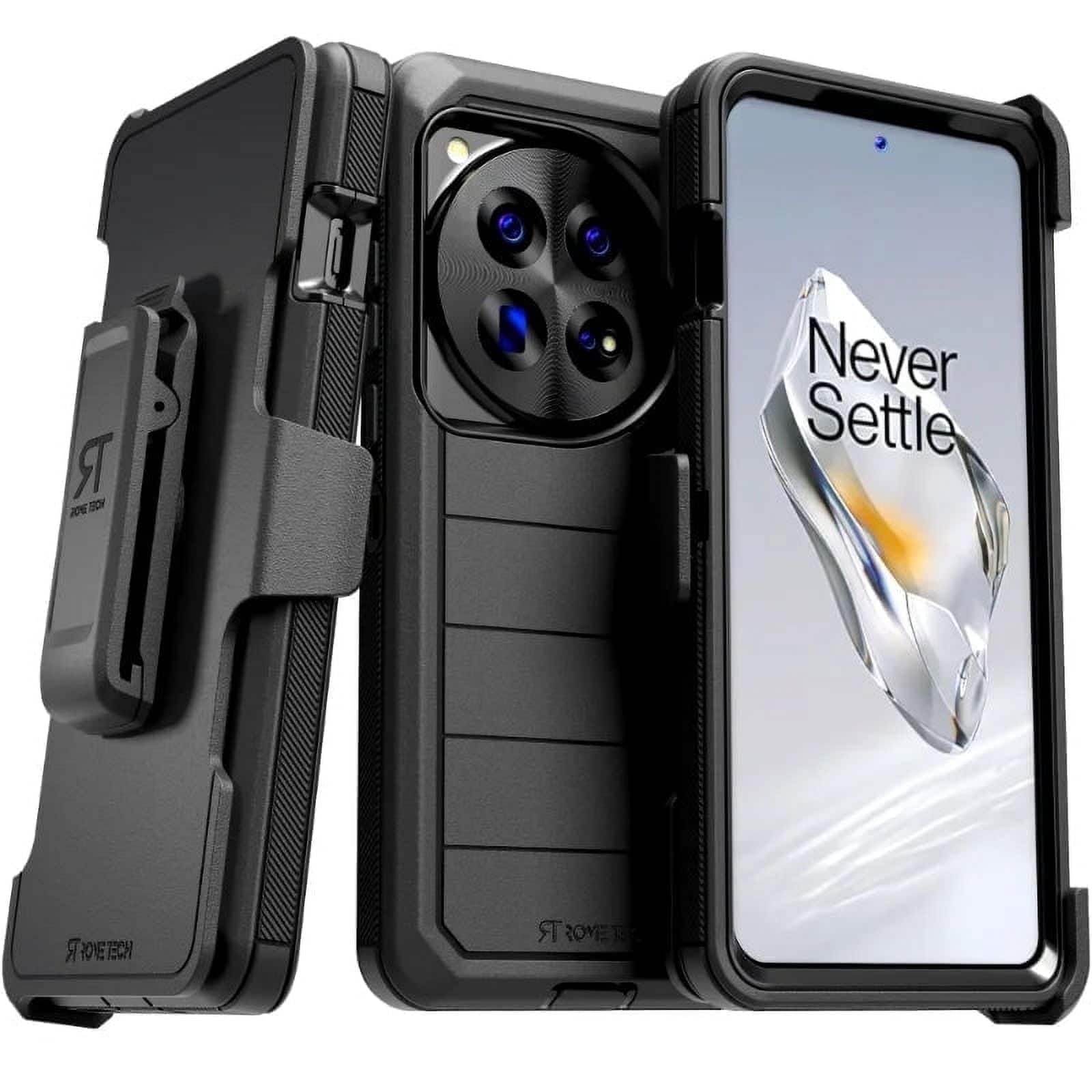 RomeTech - Defender Case for OnePlus 12 (2024) - Black