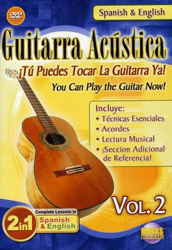 Guitarra Acustica: Tu Puedes Tocar la Guitarra Ya!, Vol. 2 [DVD]