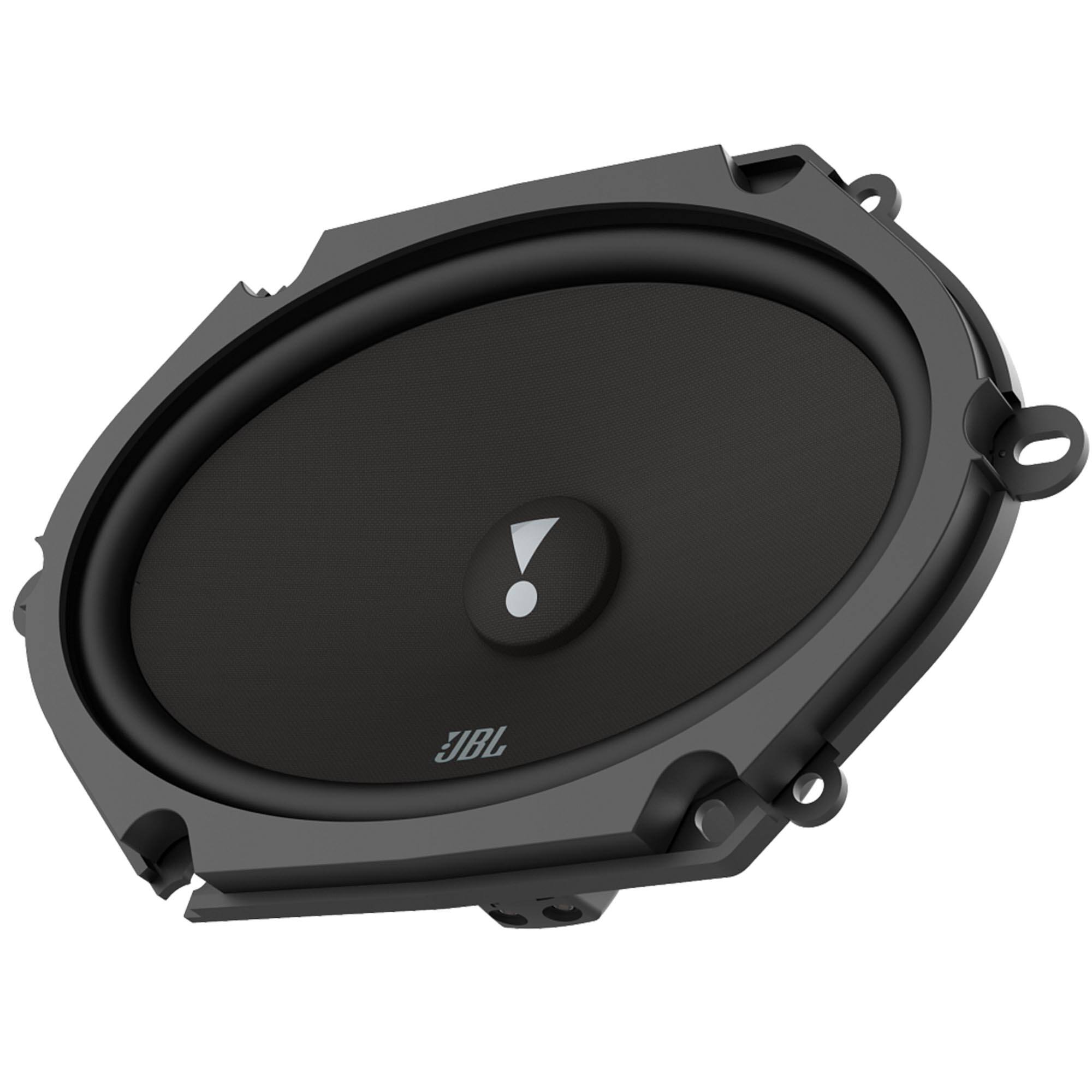 Alt View 2. JBL - JBL STADIUM862CF 6" x 8" Stadium Series Step-up Car Audio Component Speaker System - Black/Gray.