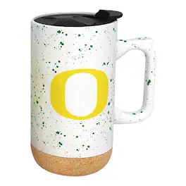 Indigo Falls - Oregon Ducks 18oz. Speckle Cork Mug - Multicolor